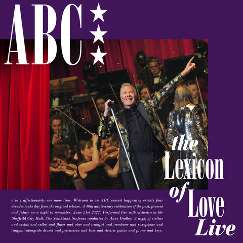 Lexicon of Love 40th Anniversary Live At Sheffield City Hall album art