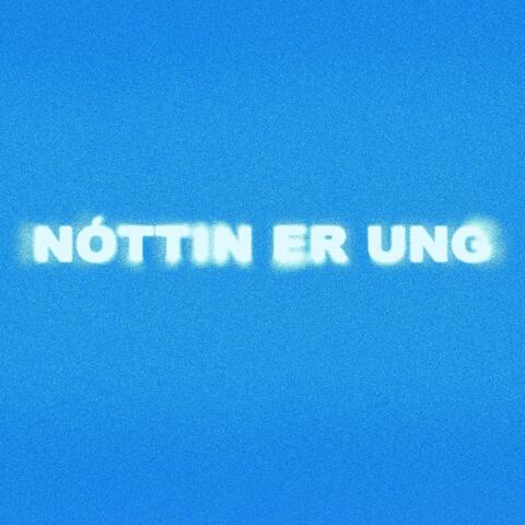 Nóttin er ung album art