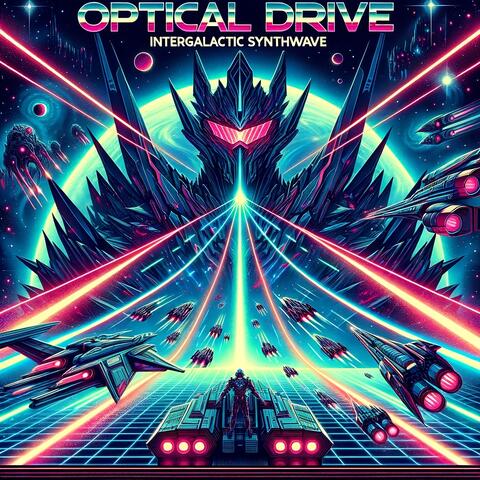 Intergalactic Synthwave album art