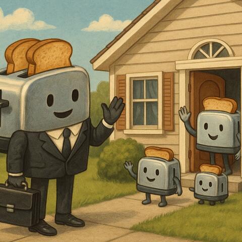 mr toaster arbeit album art