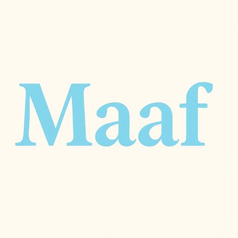Maaf album art
