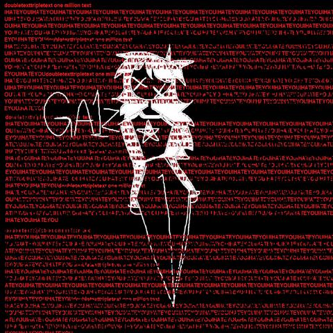 doubletexttripletext one million text IHATEYOUIHATEYOUIHATEYOUIHATEYOUIHATEYOUIHATEYOUIHATEYOUIHATEY album art