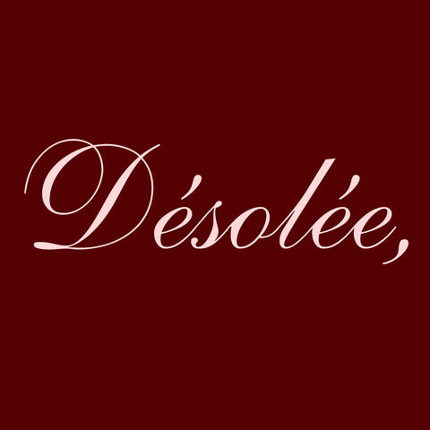 Désolée album art