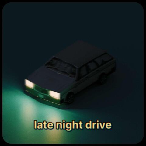 late night drive album art