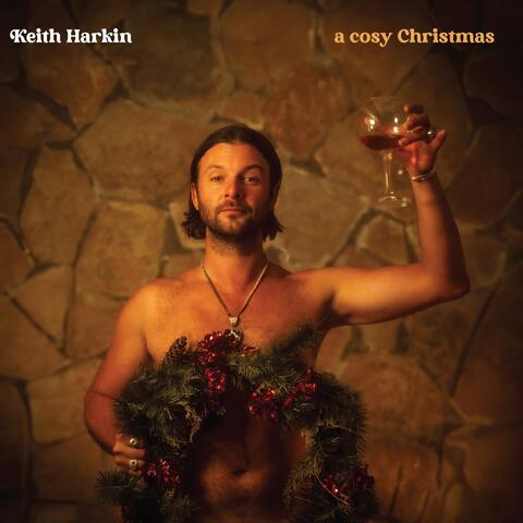 a cosy Christmas album art