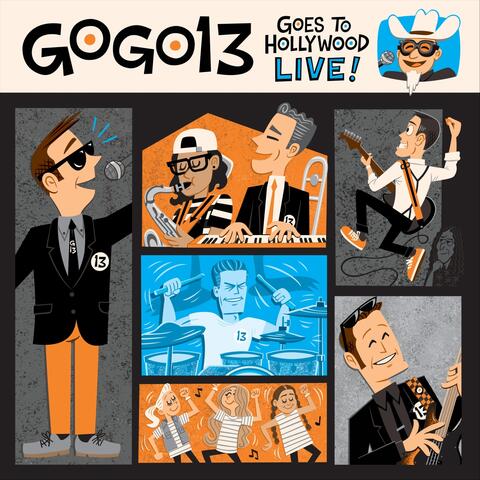 Gogo13 Goes to Hollywood Live! album art