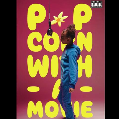 Popcorn with a movie album art