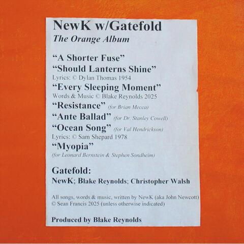 The Orange Album album art