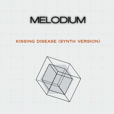 kissing disease (synth version) album art