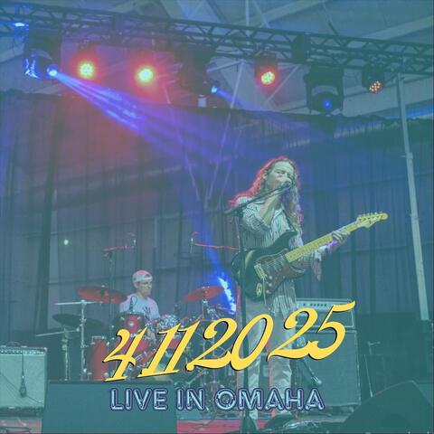4.11.25 Live in Omaha album art
