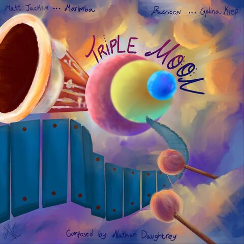 Triple Moon, Duet for Bassoon and Marimba album art