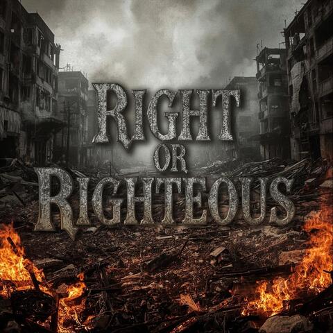 Right or Righteous album art