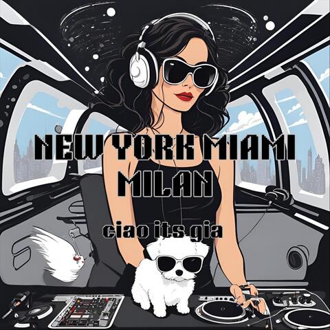 new york, miami, milan album art