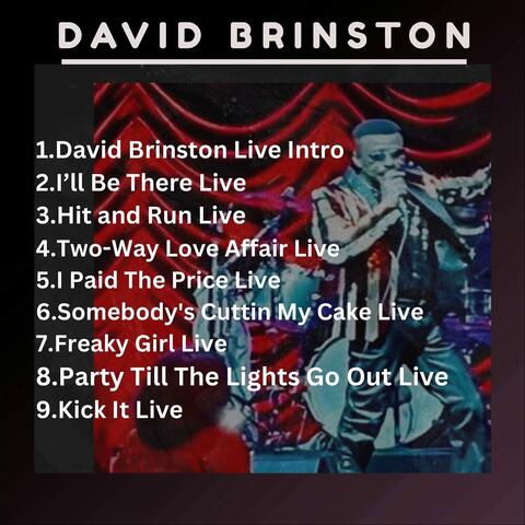 David Brinston Live album art