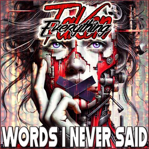 Words I Never Said album art