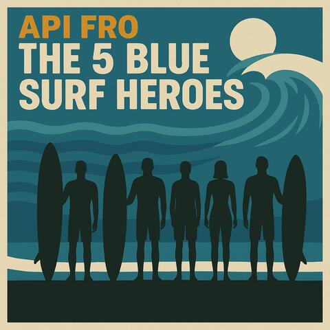 EP - The 5 Blue Surf Heroes album art