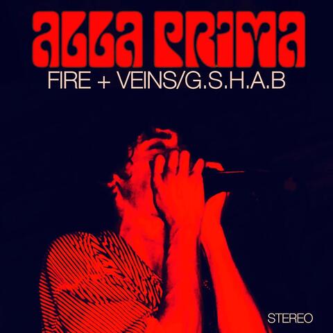 Fire+veins / Golden Studded Hot Air Balloon album art