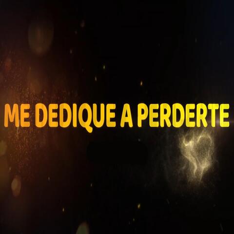 Me Dedique a Perderte album art