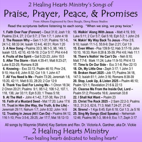 Praise, Prayer, Peace, & Promises album art