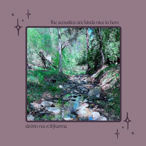 the acoustics are kinda nice in here album art