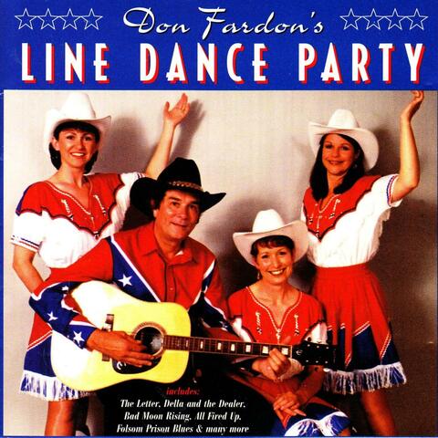 Don Fardon's Line Dance Party album art