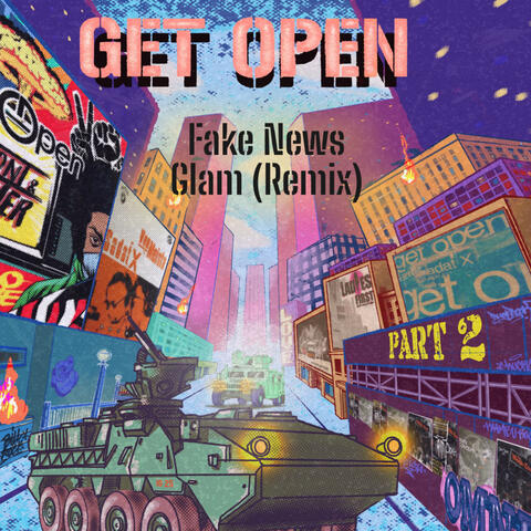 Fake News "Glam Remix" album art