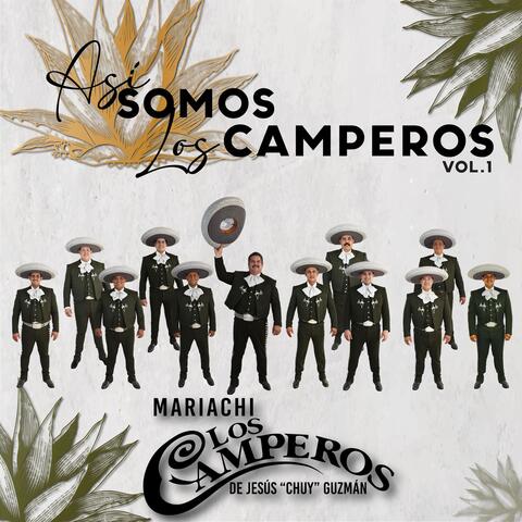 Así Somos Los Camperos Vol 1 album art