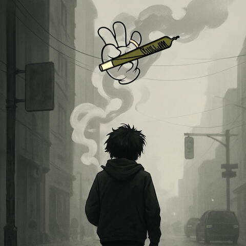 An empty city album art