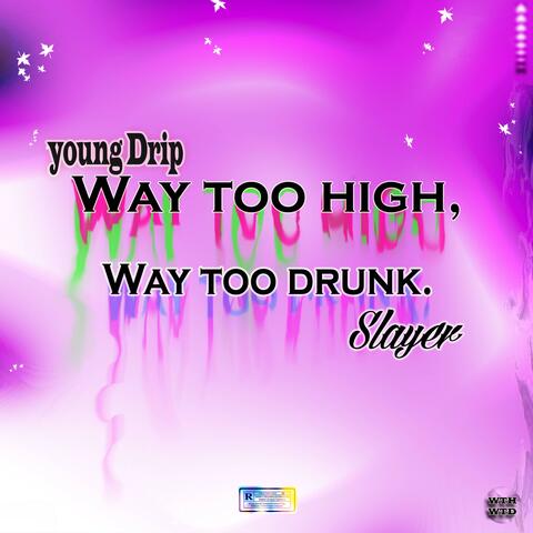 Way Too High,Way Too Drunk (feat. Young Drip) album art