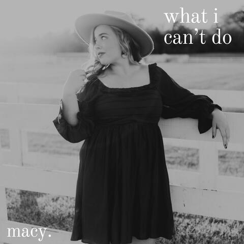 What I Can't Do album art