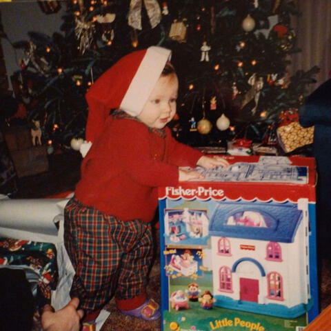 a merry little xmas album art