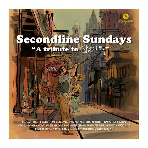 Secondline Sundays, a tribute to Bert album art