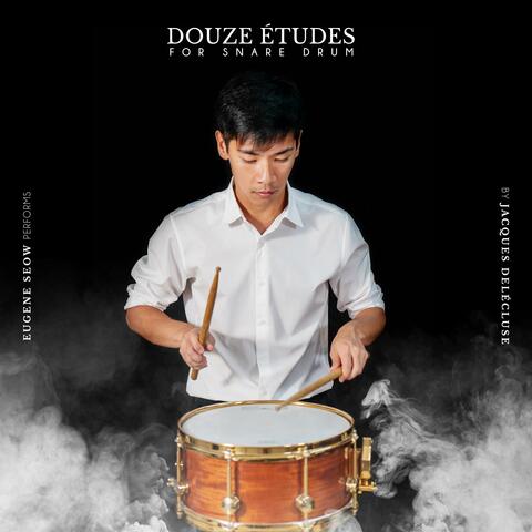 Delécluse: Douze Études for Snare Drum album art