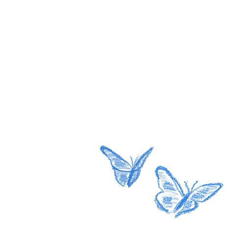 Beautiful wild blue butterfly sing / Sleepwalking on the highway album art