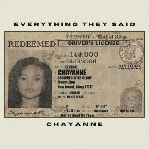 Everything They Said album art