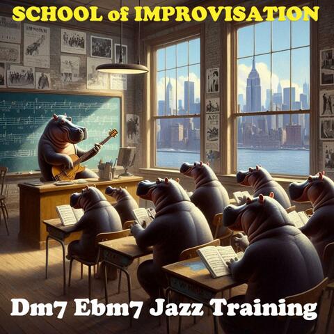 Dm7 Ebm7 Jazz Training album art