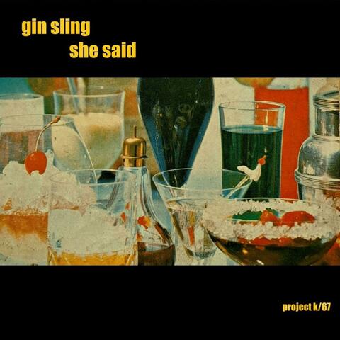 Gin Sling she said album art