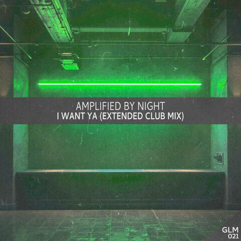 I Want Ya (Extended Club Mix) album art