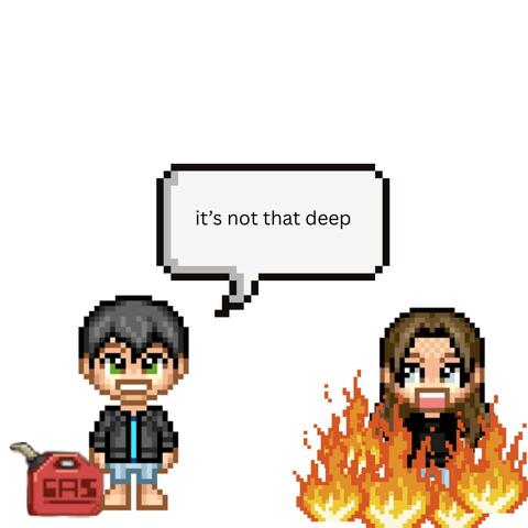 it's not that deep album art