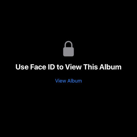 Can't See Your Photos album art