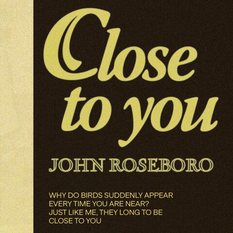 Close To You album art