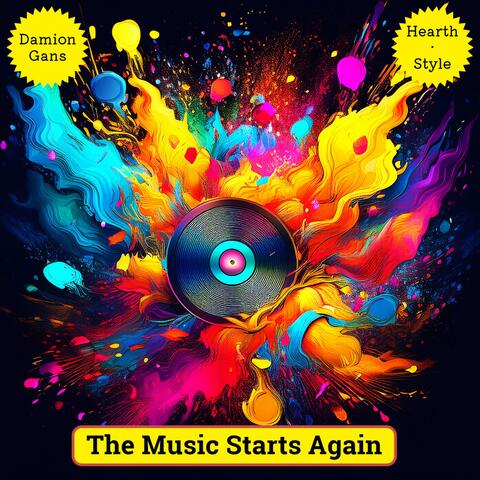 The Music Starts Again album art