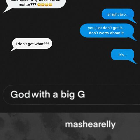 God With a Big G album art
