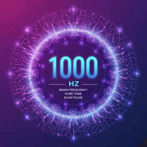 1000 Hz Brain Frequency Pure Tone (Slow Pulse) album art