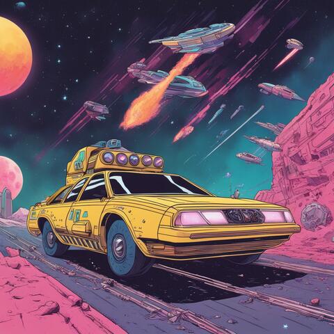 A Space Taxi Ride album art