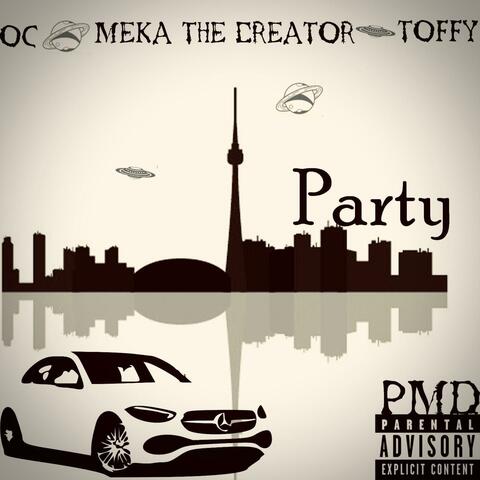 PARTY 1.0 (feat. MEKA THE CREATOR & 0C) album art