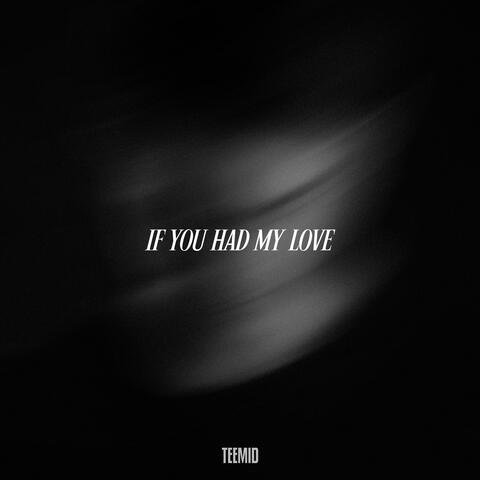If you had my love album art