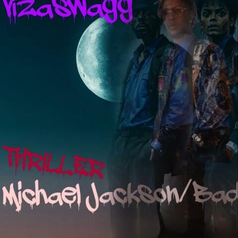 Thriller/Michael Jackson-Bad album art