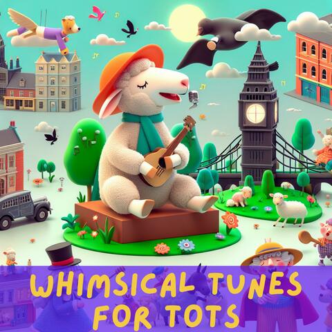 Whimsical Tunes for Tots (Timeless Children's Songs, Nursery Rhymes, and Playful Music) album art