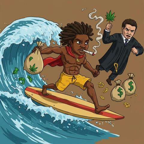 No crashin album art